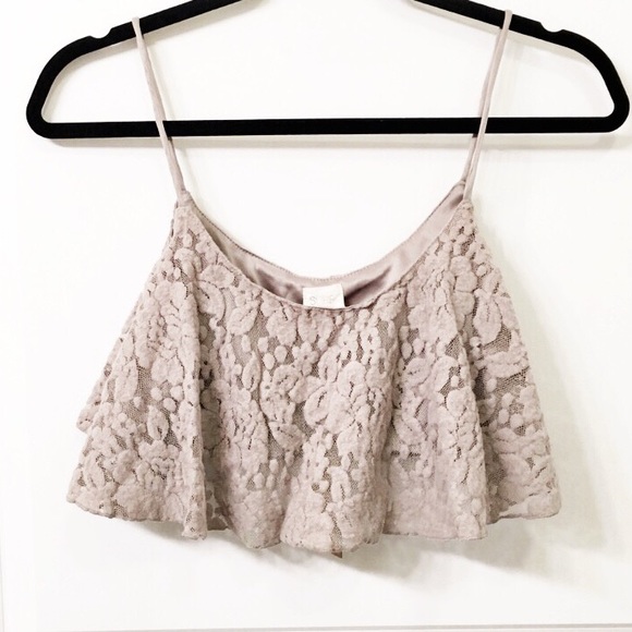 Surf Gypsy Tops - Surf Gypsy Flowy Crop Top NWT
